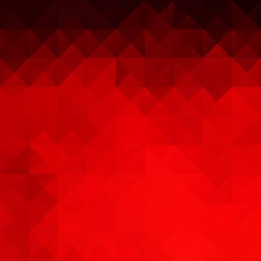 Kırmızı kılavuz Mozaik arka plan, yaratıcı tasarım şablonları