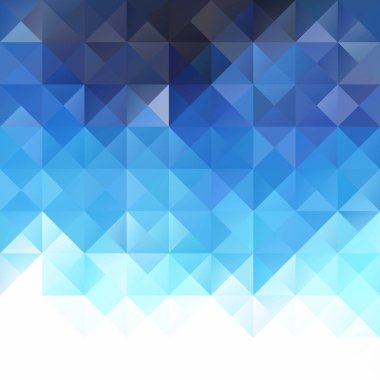 Mavi Izgara Mozaik Arkaplan, Yaratıcı Tasarım Şablonları