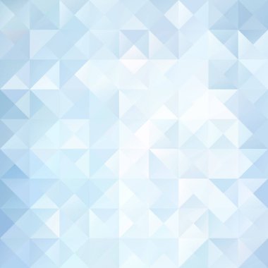 Mavi Izgara Mozaik Arkaplan, Yaratıcı Tasarım Şablonları