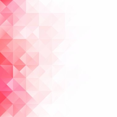 Kırmızı kılavuz Mozaik arka plan, yaratıcı tasarım şablonları