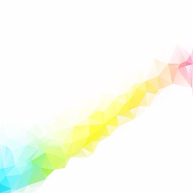 Renkli poligonal mozaik arka plan yaratıcı tasarım şablonları