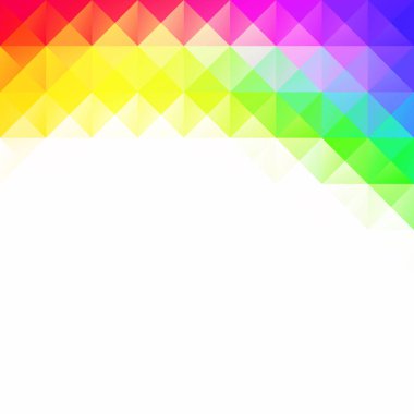 Renkli Izgara Mozaik Arkaplanı, Yaratıcı Tasarım Şablonları