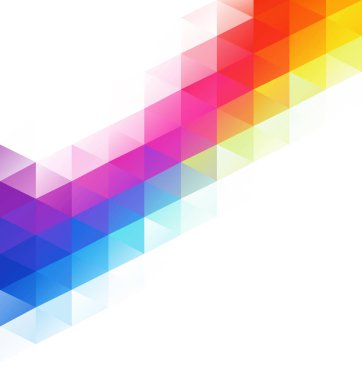 Renkli Izgara Mozaik Arkaplanı, Yaratıcı Tasarım Şablonları