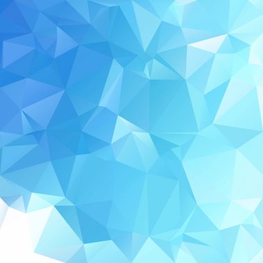 mavi çokgen mozaik arkaplan, yaratıcı tasarım şablonları