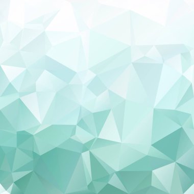 Yeşil Çokgen Mozaik Arkaplan, Yaratıcı Tasarım Şablonları