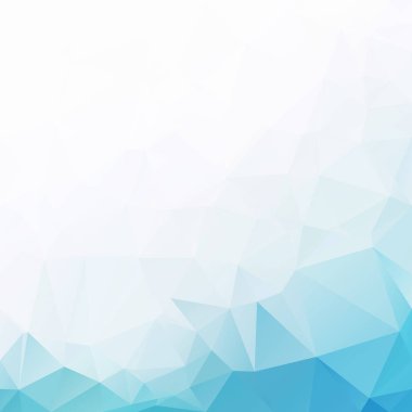 mavi çokgen mozaik arkaplan, yaratıcı tasarım şablonları