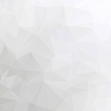 Gri Beyaz Çokgen Arkaplan, Yaratıcı Tasarım Şablonları