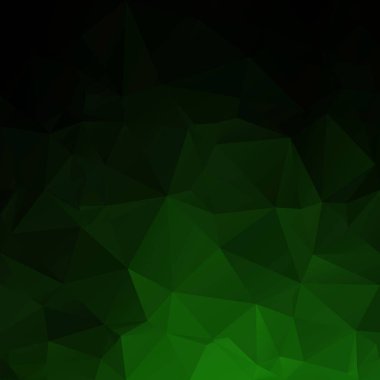 Yeşil Çokgen arka plan, yaratıcı tasarım şablonları