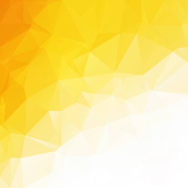 Sarı Çokgen Mozaik Arkaplan, Yaratıcı Tasarım Şablonları