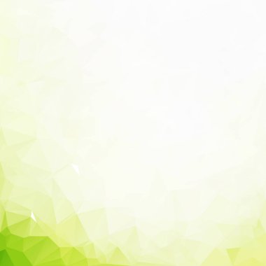 Yeşil Çokgen Mozaik Arkaplan, Yaratıcı Tasarım Şablonları