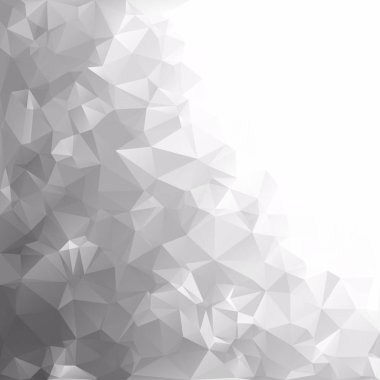 Siyah poligonal mozaik arka plan, yaratıcı tasarım şablonları