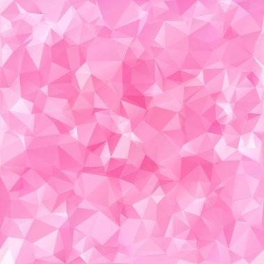 Pembe Çokgen Mozaik Arkaplan, Yaratıcı Tasarım Şablonları