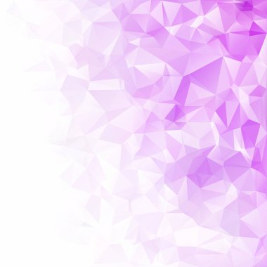 Mor Çokgen Mozaik Arkaplan, Yaratıcı Tasarım Şablonları