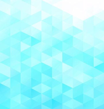 Mavi Izgara Mozaik Arkaplan, Yaratıcı Tasarım Şablonları