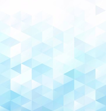 Mavi Izgara Mozaik Arkaplan, Yaratıcı Tasarım Şablonları