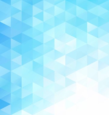 Mavi Izgara Mozaik Arkaplan, Yaratıcı Tasarım Şablonları