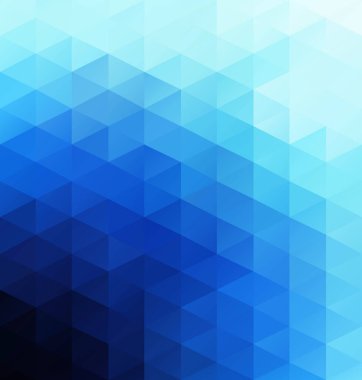 Mavi Izgara Mozaik Arkaplan, Yaratıcı Tasarım Şablonları