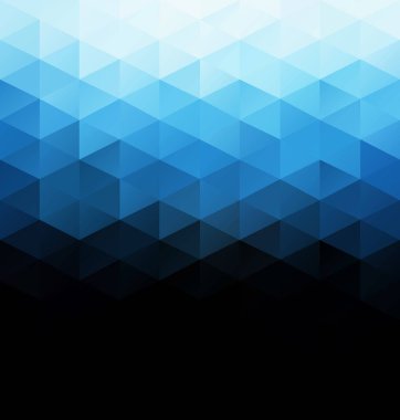 Mavi Izgara Mozaik Arkaplan, Yaratıcı Tasarım Şablonları