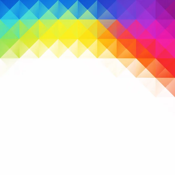 Цветные Сетки Мозаика Фон Creative Design Templates — стоковый вектор