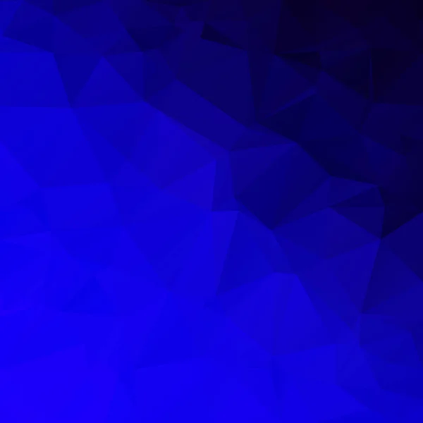 Fond Mosaïque Polygonale Bleue Modèles Conception Créative — Image vectorielle
