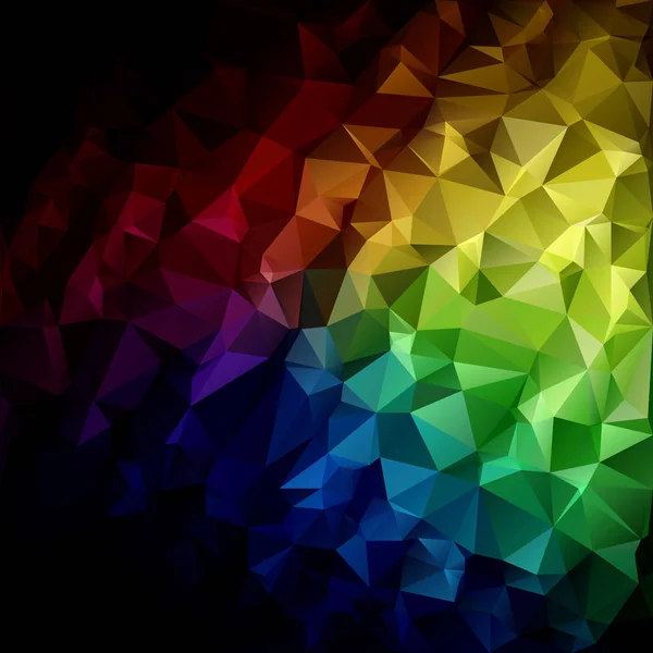 Barevné Pozadí Mozaikové Polygonální Kreativní Design Šablony — Stockový vektor