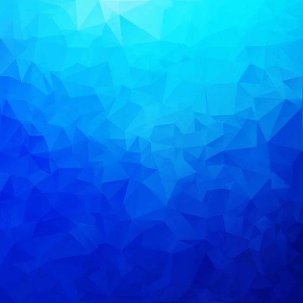 Fondo Mosaico Poligonal Azul Plantillas Diseño Creativo — Vector de stock