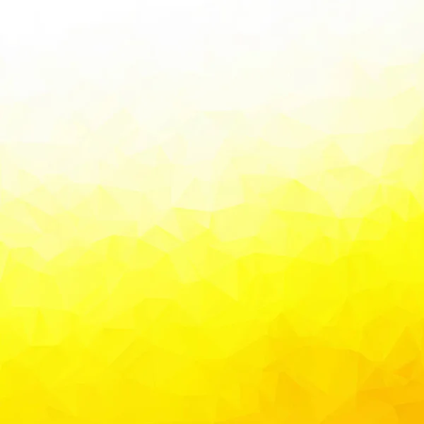 Fondo Mosaico Poligonal Amarillo Plantillas Diseño Creativo — Archivo Imágenes Vectoriales