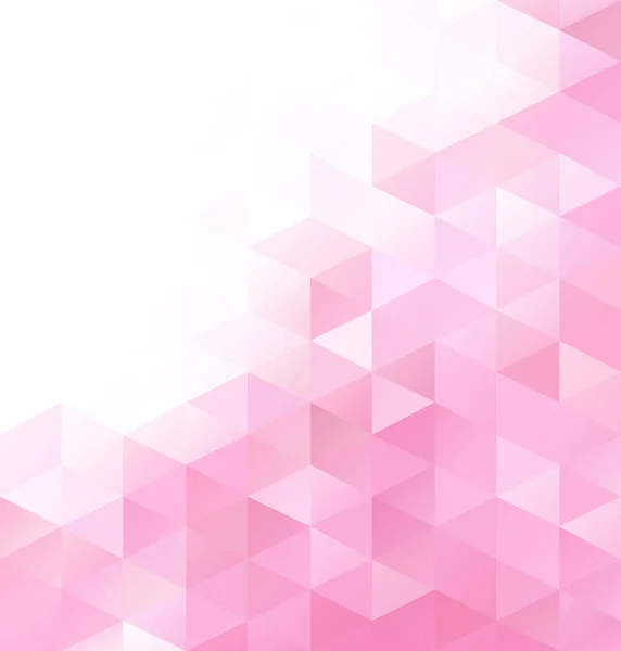 Pink Grid Mosaic Hintergrund Kreative Design Vorlagen — Stockvektor