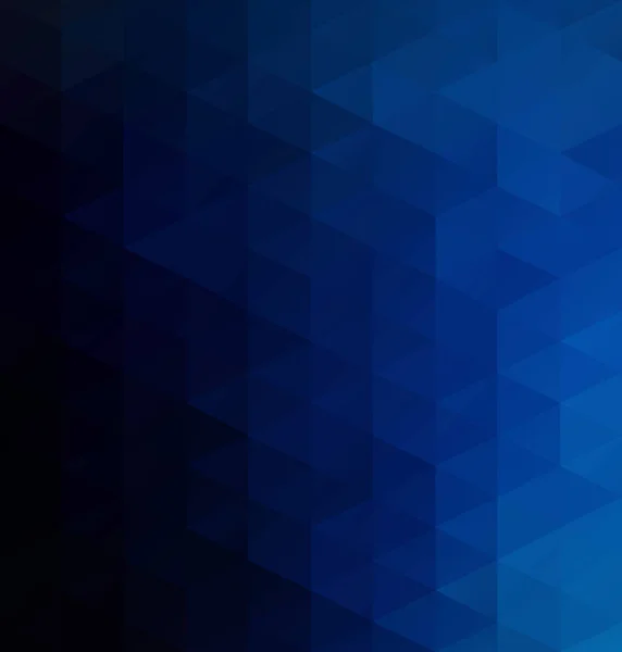 Blauer Grid Mosaik Hintergrund Kreative Design Vorlagen — Stockvektor