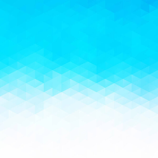 Blue Grid Mosaic Background, Creative Design Templates