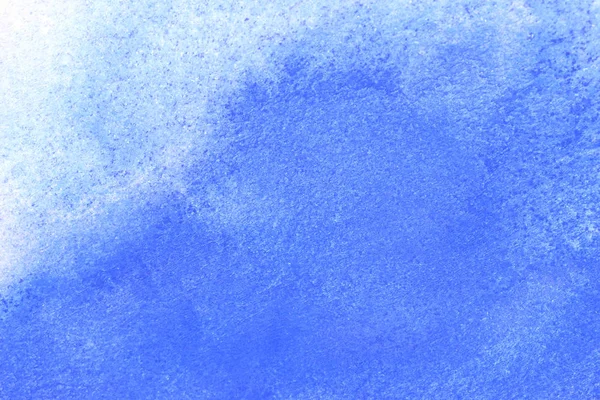 Abstrato Pintado Mão Respingo Aquarela Azul Fundo Papel Branco Modelos — Fotografia de Stock