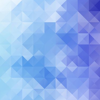 Mavi Izgara Mozaik Arkaplan, Yaratıcı Tasarım Şablonları