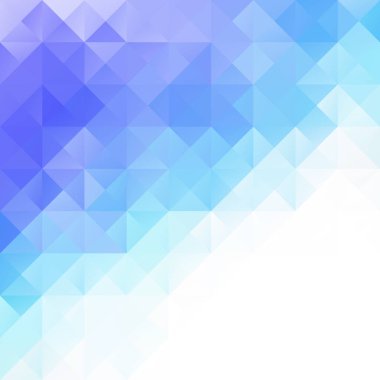 Mavi Izgara Mozaik Arkaplan, Yaratıcı Tasarım Şablonları