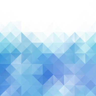 Mavi Izgara Mozaik Arkaplan, Yaratıcı Tasarım Şablonları