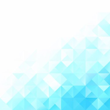 Mavi Izgara Mozaik Arkaplan, Yaratıcı Tasarım Şablonları