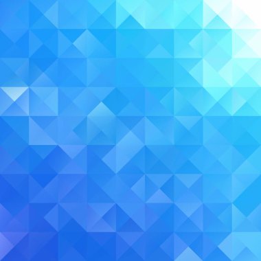 Mavi Izgara Mozaik Arkaplan, Yaratıcı Tasarım Şablonları