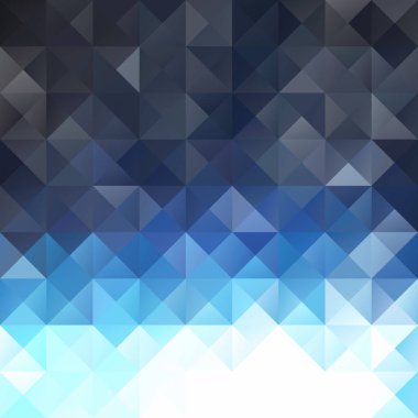 Mavi Izgara Mozaik Arkaplan, Yaratıcı Tasarım Şablonları