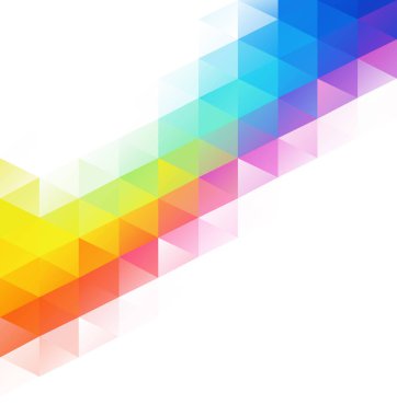 Renkli Izgara Mozaik Arkaplanı, Yaratıcı Tasarım Şablonları