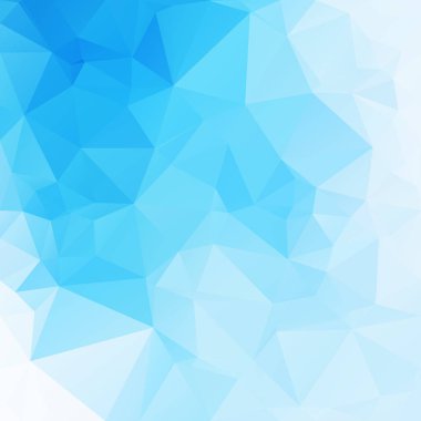 mavi çokgen mozaik arkaplan, yaratıcı tasarım şablonları