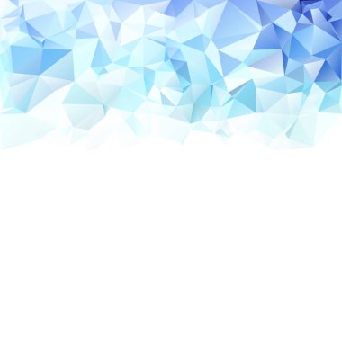 mavi çokgen mozaik arkaplan, yaratıcı tasarım şablonları