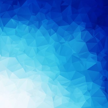 mavi çokgen mozaik arkaplan, yaratıcı tasarım şablonları