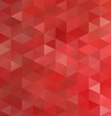 Kırmızı kılavuz Mozaik arka plan, yaratıcı tasarım şablonları