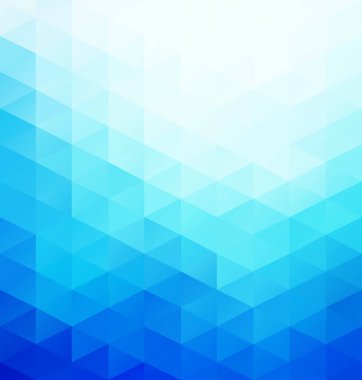 Mavi Izgara Mozaik Arkaplan, Yaratıcı Tasarım Şablonları