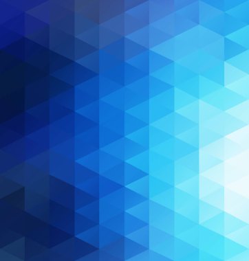 Mavi Izgara Mozaik Arkaplan, Yaratıcı Tasarım Şablonları