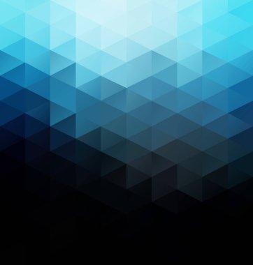 Mavi Izgara Mozaik Arkaplan, Yaratıcı Tasarım Şablonları