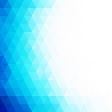 Mavi Izgara Mozaik Arkaplan, Yaratıcı Tasarım Şablonları