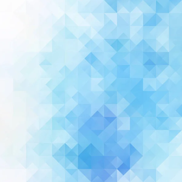 พื้นหลังโมเสคกริดสีฟ้า, รูปแบบการออกแบบสร้างสรรค์ — ภาพเวกเตอร์สต็อก