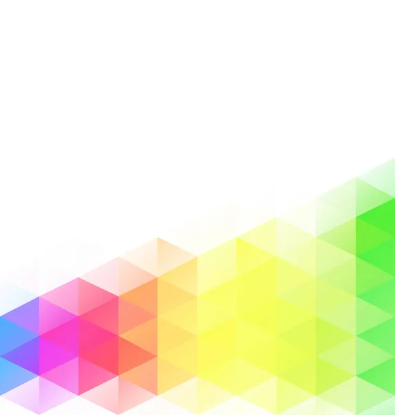 Kleurrijke Grid Mozaïek achtergrond, Creative Design Templates — Stockvector