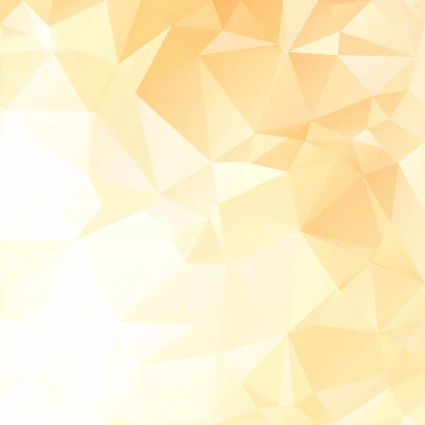 Fondo de mosaico poligonal naranja, plantillas de diseño creativo — Vector de stock