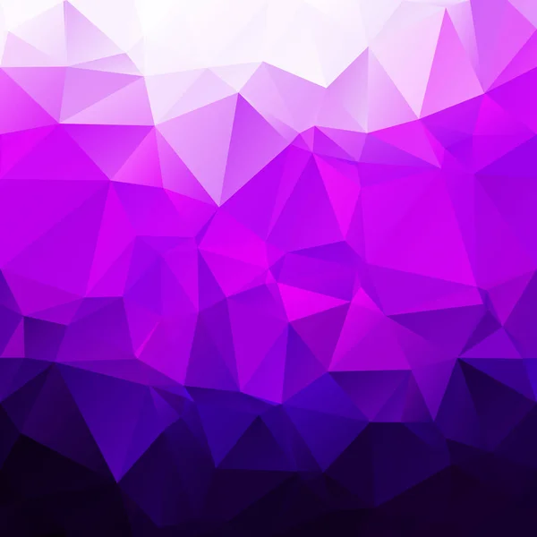 紫色多边形马赛克背景，创意设计模板 — 图库矢量图片